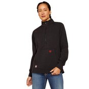 Women's FR Primo Fleece 2.0 1/4 Zip Sweater in Black